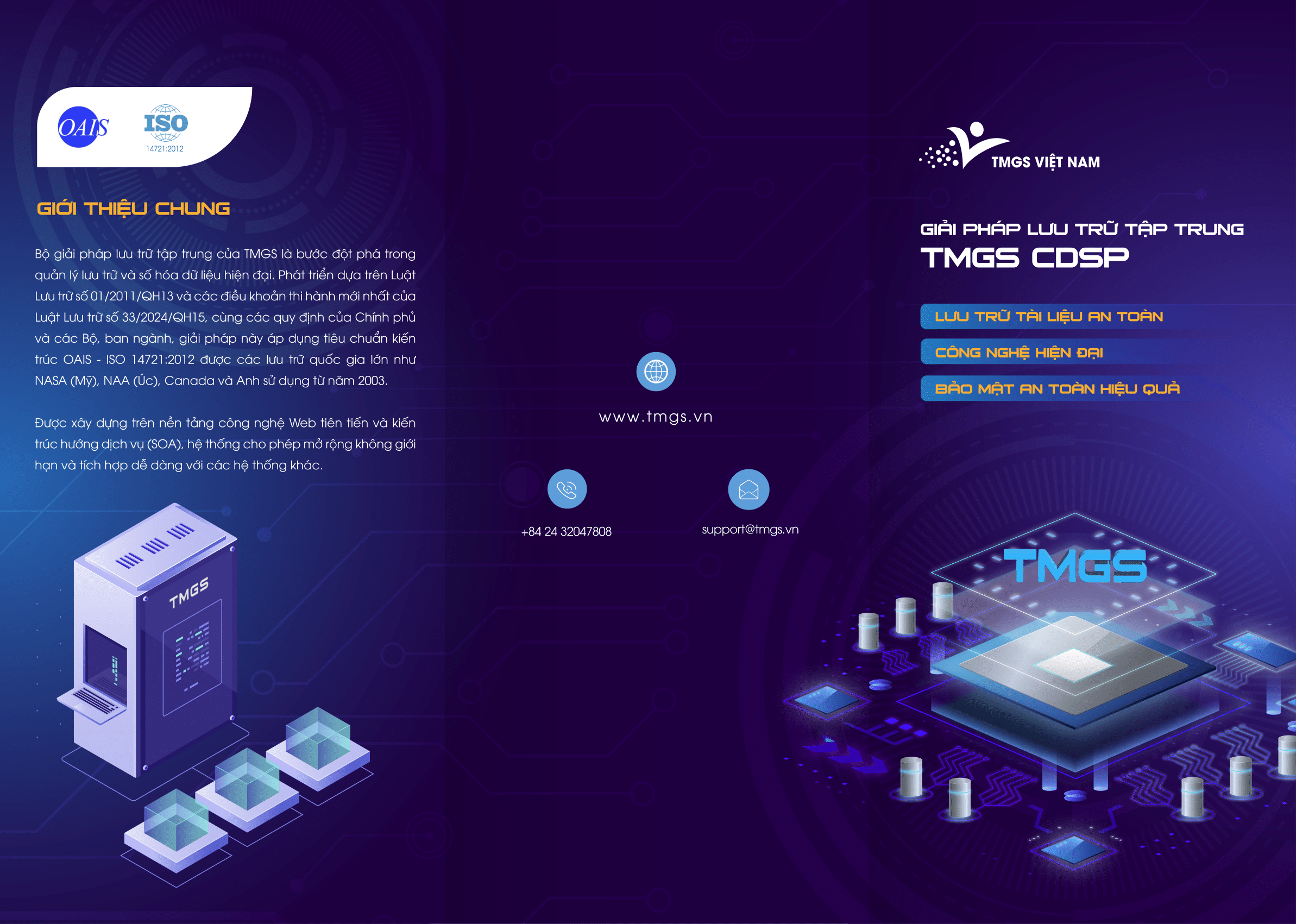 TMGS CDSP Giải pháp lưu trữ tập trung